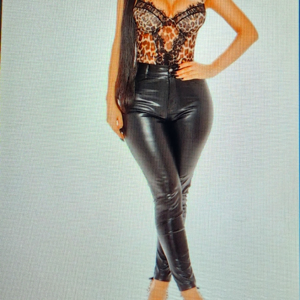 Fashion Nova Leather Pant